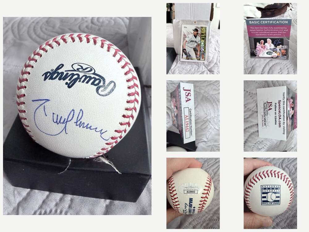 Randy Johnson Autographed Official Rawlings Major League Baseball with JSA COA